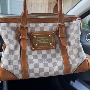 Louis Vuitton Damier Azur Berkeley Handbag
